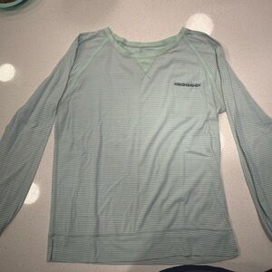 Lululemon long sleeve workout top size 6 Seafoam green